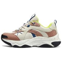 Skechers Street Moonlight Casual Lightweight Shock Absorbing Durable Low Top Running Shoes Men sneaker White Brown 183186-STN 42