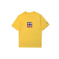 Li-Ning Lining SS20 Paris Fashion Week Series Embroidered Short Sleeve T-Shirt Men Tops Yellow AHSQ271-3 XXL