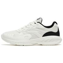 Anta Comfortable Daily Shock Absorbing Non-Slip Wear-Resistant Low-Top Running Shoes Men Sneakers White Black 912325571-4 43