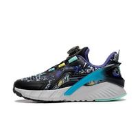 LiNing Youth Sports Lifestyle Series Non-Slip Shock Absorbing Wear-Resistant Casual Shoes Kids Sneakers Black YKCS140-3 36