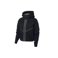 Nike Tech Pack Casual Windbreaker Short Knit Hooded Jacket Women jackets Black CI9433-011 S black