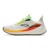 Anta Lightweight Shock Absorbing Non-Slip Breathable Durable Low-Top Running Shoes Men sneaker White Green Black 912425502-4 42.5