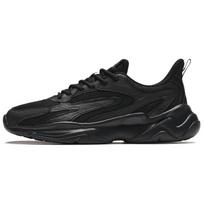 Anta Comfortable Versatile Shock Absorbing Wear Resistant Low Top Casual Shoes Women sneaker Black 922418855-4 37.5