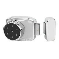 Frameless Glass Door Lock Replacement Push Pull Sliding Door Keyless Electric Passwords Lock Keyless Entry Door Lock sidabras