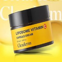Cleaderm Liposome Vitamin C Capsule Spot Cream 55ml 55ml black