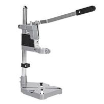 Drill Press Stand Bench Clamp Tool for Hand Drill Workstation   Benchtop Single Hole Table Repair Tool with Aluminum Base Compatible Portable