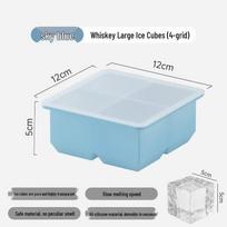Food-Grade Large Silicone Ice Cube Mold