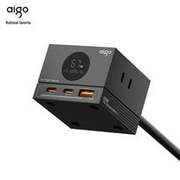 aigo 67W GaN Desktop Power Strip with Digital Display