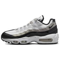 Nike  Air Max 95 Light Iron Ore Black Women Sneakers White University-Red DR2550-100 37.5