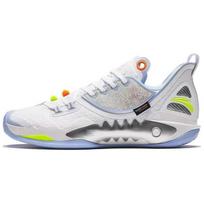 Anta Crazy Tide 5 Durable Breathable Low-Top Basketball Shoes Men sneaker White Blue 112411106-3 40