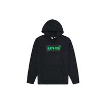 Levis Hooded Letter Print Sweatshirt Men sweatshirt Black 38797-0014 S