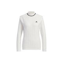 Adidas Two-In-One Polo Shirt And Vest Color Block Logo Long Sleeve Knit Top Women tops White HZ6037 S