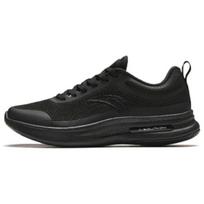 Anta Round Toe Lace-Up Shock Absorbing Wear-Resistant Low-Top Training Shoes Men sneakers Black 112417718-3 40
