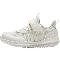 Anta Kids Vitality Simple Versatile Lightweight Shock Absorbing Breathable Low Top Running Shoes Kids sneaker Ivory A22439967-6 28