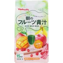 Yakult Health Foods Vigorous Field Morning Fruit Green Juice Powder, 15 Sachets Other (check locks, tongue cleaners, etc.) Green Juice & Chlorophyll O 1