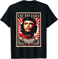 Che Guevara Shirt Rebel Cuban Shirt Guerrilla Revolution Cotton Tops Tees Fitness Tshirt Casual T Shirt Oversized Oneck Tshirt S