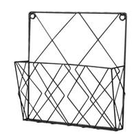 Mounted Magazine Rack, File Holder, Minimalist Shelf, Metal Brochure Holder, juoda