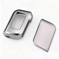 Gun Gray For Starline A93 A63 Russian Version Two Way Car Alarm Lcd Remote Controller Key Cover Holder High Quality Tpu Key Case