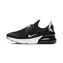 Nike Air Max 270 Extreme Running Shoes Black White Kids' CI1107-001 28