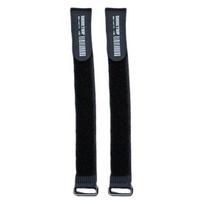2Pcs Multipurpose Storage Strap with Tape Band Heavy Duty Fastener Metal Buckle Length Adjustable Outdoor 25cm