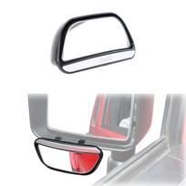 Wide Angle Auxiliary Rearview Mirror for Jeep Wrangler TJ JK JL Gladiator JT 1997-2026 Clip-On Blind Spot Mirror Car Accessories