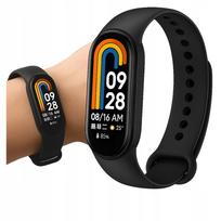 Opaska Do Xiaomi Mi Band 8 9 Pasek Smartband Czarna