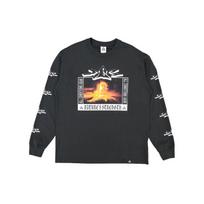 Nike ACG Printed Crew Neck Sweatshirt Men Sweatshirt Black DJ1140-010 XL gray