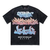 Li-Ning Skateboard Series Alphabet Print Crew Neck Oversized T-Shirt Men Tops Black AHSU207-2 S gray