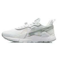 Li Ning Mafia Breathable Shock Absorbing Low Top Sports Casual Shoes Women Sneakers White Gray AGLR102-1 35