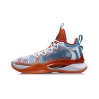 Li Ning Ling Ren I Team Shock Absorption Non-Slip Wear-Resistant Lightweight Support Low-Top Basketball Shoes Kids Sneakers Blue White YKBR038-3 31