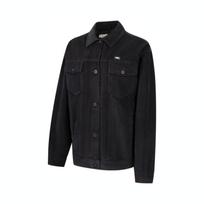 Vans Cord Shacket Vintage American Style Shirt Collar Single-Breasted Long Sleeve Jacket Women jackets Black VN000J15BLK M