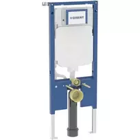 Potinkinis WC rėmas siauras Geberit Duofix Sigma 114x8cm su laikikliais 111796002