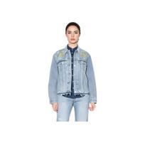 Levis Fashionable Casual Versatile Simple Long Sleeve Denim Jacket Women jackets Light-Blue 29944-0008 XS