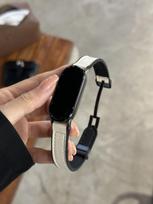 For Xiaomi Mi Band 10 9 8 Wristband Accessories Magnetic Bracelet belt pulseira correas Xiaomi smart band 8 9 10 Leather Strap For Mi Band 10