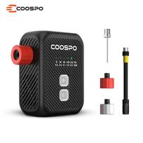 COOSPO AP-E1 Electric Air Pump Portable Inflator 120PSI MTB Road Bike Accessories for Bike Schrader Presta Tires gray