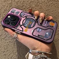 Urban Street Style QWVYR Rock Text Clear Silicone Case For iPhone 17 16 17E 16E 15 14 13 12 11 Pro Max iphone 14