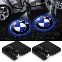 2 vnt. automobilio durų emblemos šviesa LED pasitikimo lempa Belaidis lazerinis projektorius BMW M Performance 1 3 5 7 serijoms M3 M4 M5 M6 X1 X3 X5 X6 X7 E30 E34 E36 E39