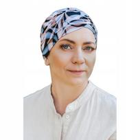 Turban Iryda Bambus 334 Modna Czapka Podwójna Także Po Chemioterapii