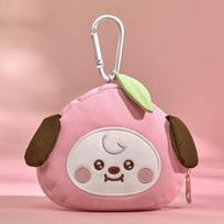 BT21 Character Peach Holic Face Pouch Key Ring CHIMMY