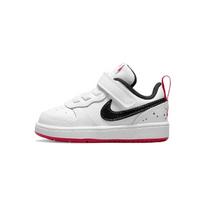 Nike Court Borough Low 2 SE TD White Very Berry Baby Sneakers Black DM0112-100 22