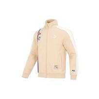 Puma Komandos ženklelio striukė su užtrauktuku su standžia apykakle Vyriškos striukės chaki spalvos 677375-67 2XL beige