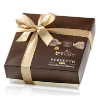 ANTICA TORRONERIA PIEMONTESE šokoladinių saldainių dėžutė "Perfetto Extra Fondente Confezione Colore" 125 g
