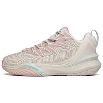 Anta Quick Decision 5 Basketball Shoes Men sneakers Gray Pink 112141605-6 44.5