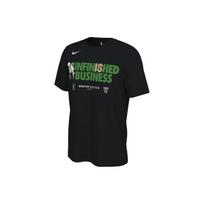 Nike NBA Playoff Mantra 2023 Season Boston Celtics Letter Print Sports Short Sleeve Basketball Shirt Men Tops Black FZ5635-010 XL