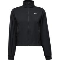 Nike Solid Color Long Sleeve Jacket With Zipper Pockets And Elastic Cuffs Women jackets Black HQ3368-010 L