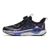 Anta Lingyun 2 Non-Slip Shock Absorbing Durable Low-Top Kids Running Shoes Kids sneaker Black Purple 312335571-4 33