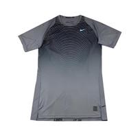 Nike Pro Striped Gradient Crew Neck Short Sleeve T-Shirt Men Tops 744993-021 2XL