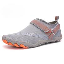 Mens Upstream Aqua Shoes Swimming Water Shoes Family Barefoot Outdoor Beach Sandals Nonslip River Sea Diving Sneakers Size 24-47 35 pilka spalva