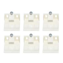 6Pieces Replacement Blind Clip for 3/4Inch Shade Designs for Top Sill Or Wall Mounting Applications Daily Casual Use 1