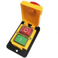 Trijų fazių elektromagnetinis avarinio stabdymo jungiklis, DZ05 modelis, 7 kontaktai, 400V įvertinimas ir IP55 apsauga